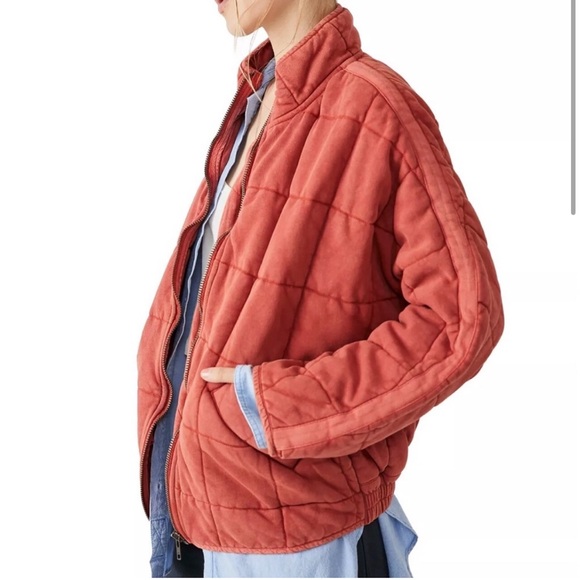Free People *NWT* Dolman Quilted Jacket: Large - Picture 5 of 12